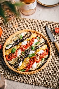 Tarte aux légumes, recette healthy