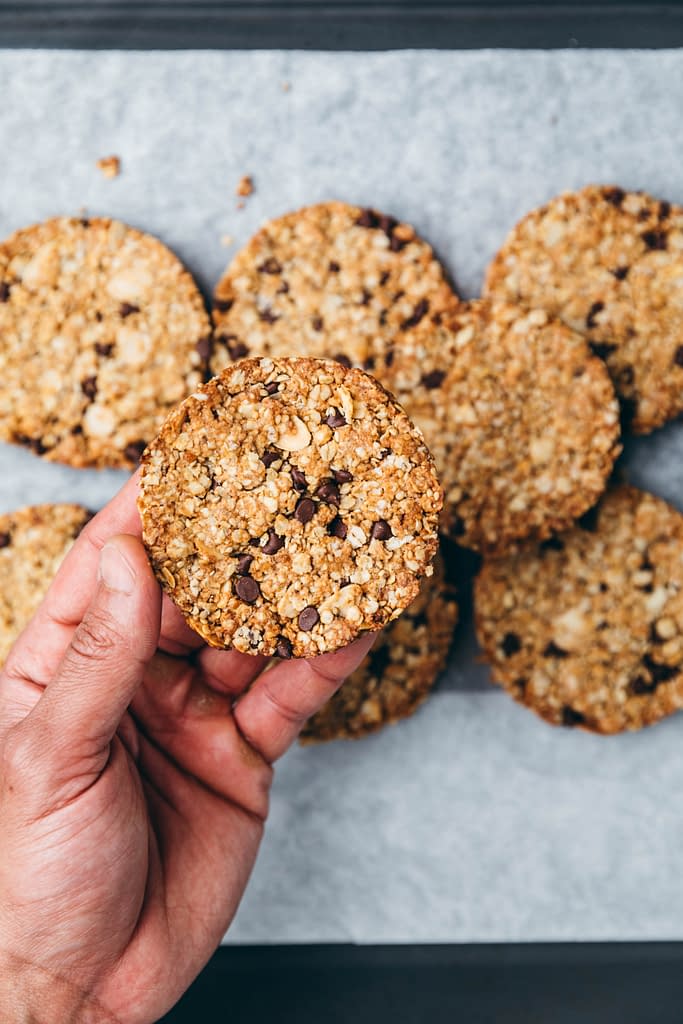 Cookies granola avoine chocolat