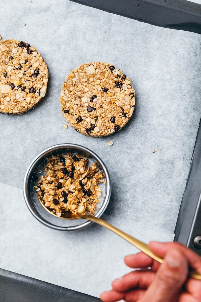 Cookies granola avoine chocolat