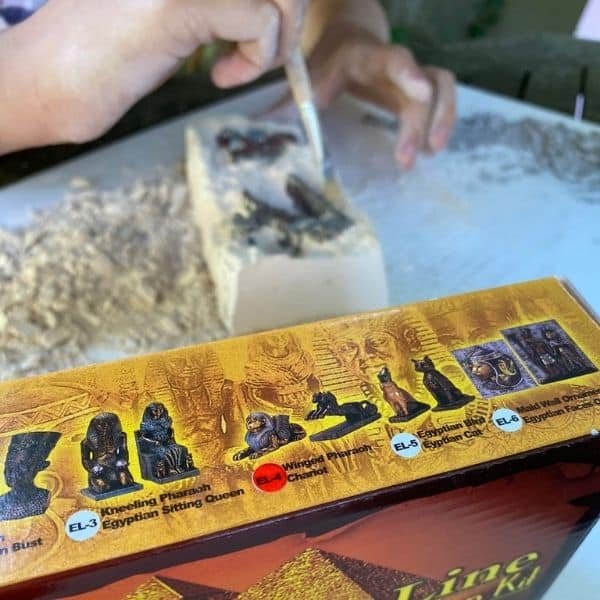 jeu egypte fouille artefacts