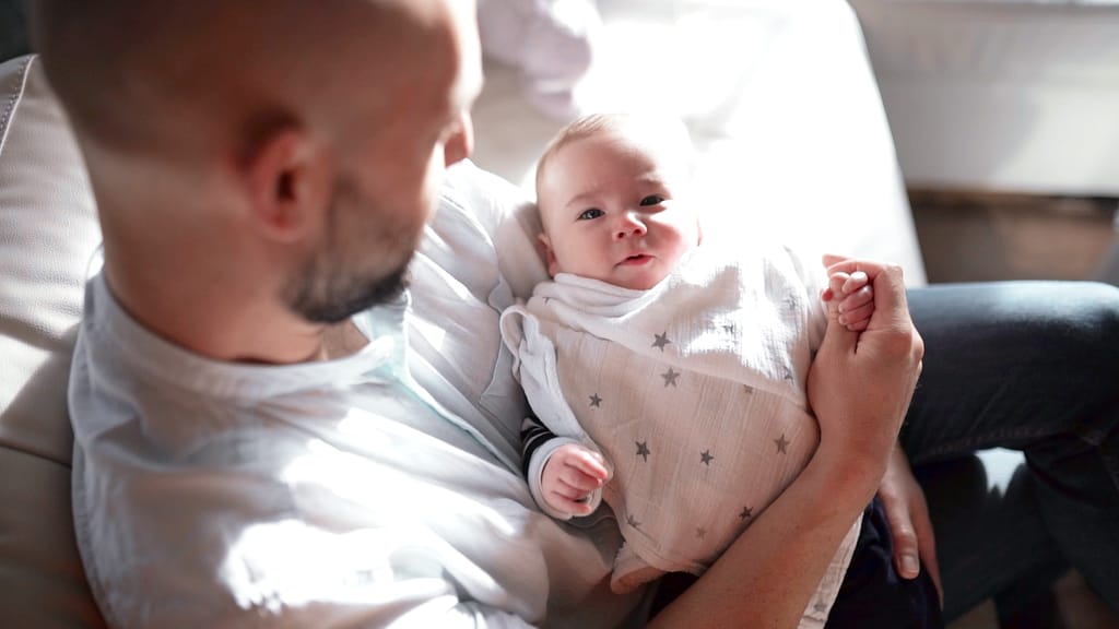 Papa et bébé